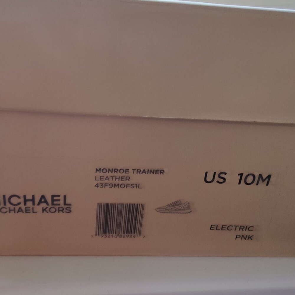 Michael Kors Monroe Trainers Leather pink - Picture 7 of 7